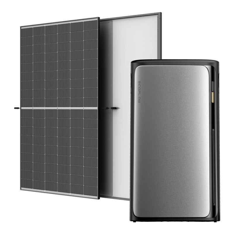 Balcony photovoltaic with energy storage 1.92kWh EcoFlow STREAM Ultra 1020W., Fotowoltaika balkonowa z magazynem energii 1,92kWh EcoFlow STREAM Ultra