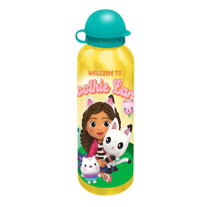 Water Bottle 500 ml Gabby’s Dollhouse KiDS Licensing (gold), Bidon 500 ml Gabby’s Dollhouse KiDS Licensing (zoty)