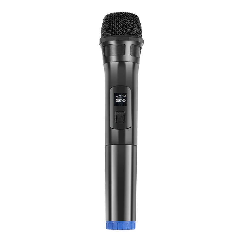 Wireless dynamic microphone UHF PULUZ PU628B 3.5mm (black), Bezprzewodowy mikrofon dynamiczny UHF PULUZ PU628B 3.5mm (czarny)