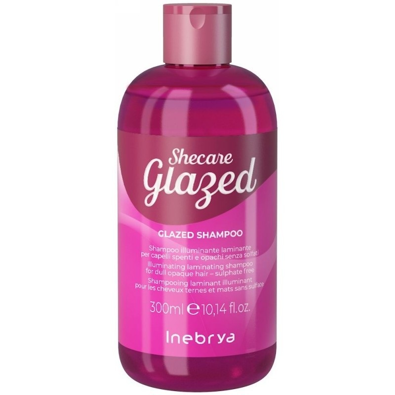 ampnas plaukams Inebrya Shecare Glazed Illuminating Laminating Shampoo ICE26435, 300 ml