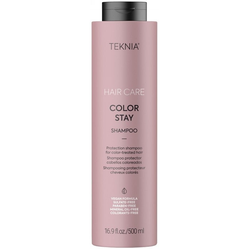 ampnas plaukams LAKME Teknia Color Stay Shampoo LAK44515, daytiems plaukams, 500 ml