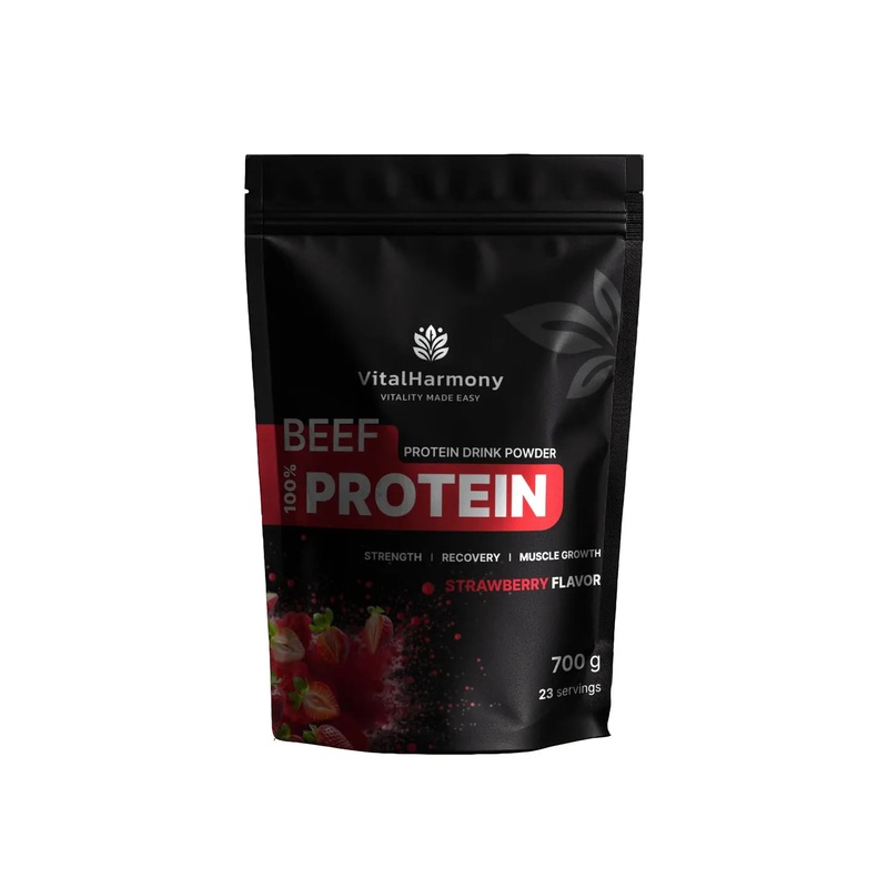 VitalHarmony Jautienos baltymai 700g – Braki