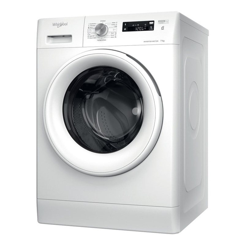 WHIRLPOOL Washing machine FFS 7469 W EE, 7 kg, 1400 rpm, Energy class A, Depth 57.5 cm