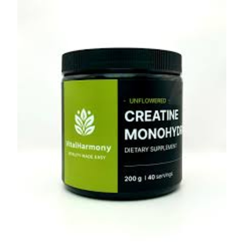 VitalHarmony Kreatino monohidratas 200g – Beskonis