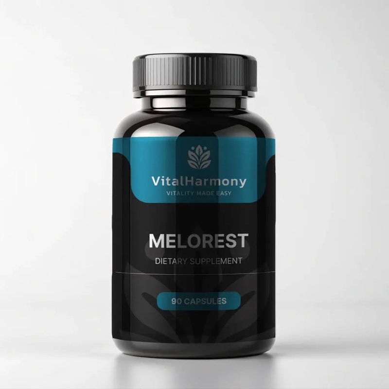VitalHarmony Melorest – natrali miego parama 90 kapsuli