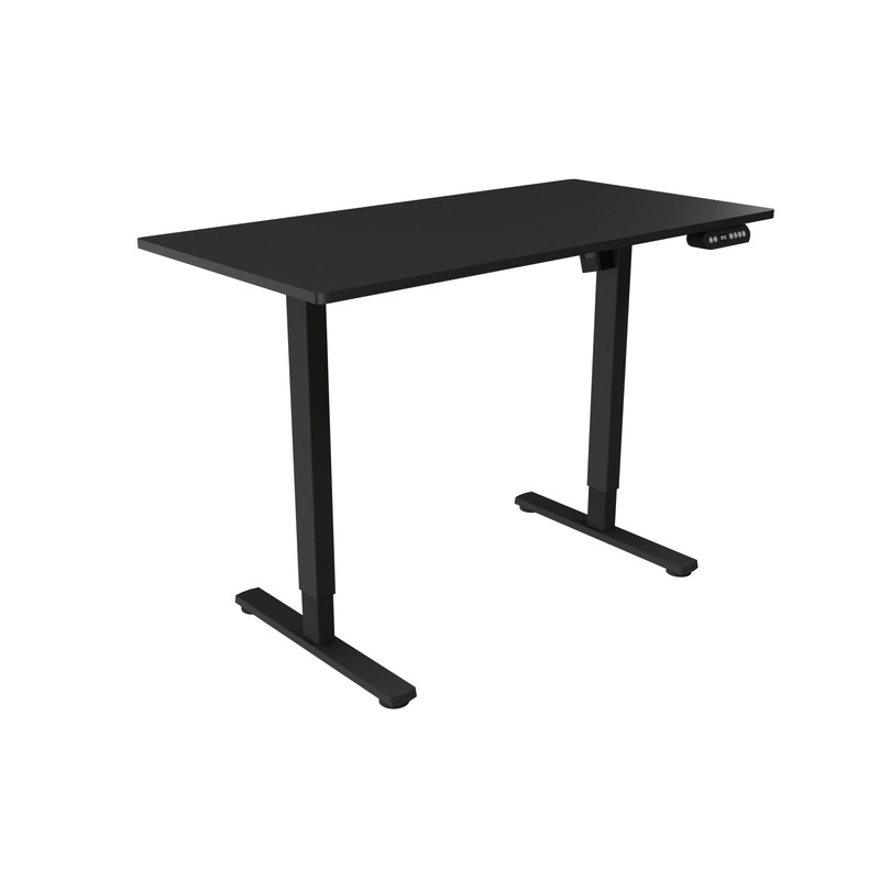 White Shark Gaming Desk Axiom-B Set of 2 pcs.(1/2 + 2/2) Black-1 Motor