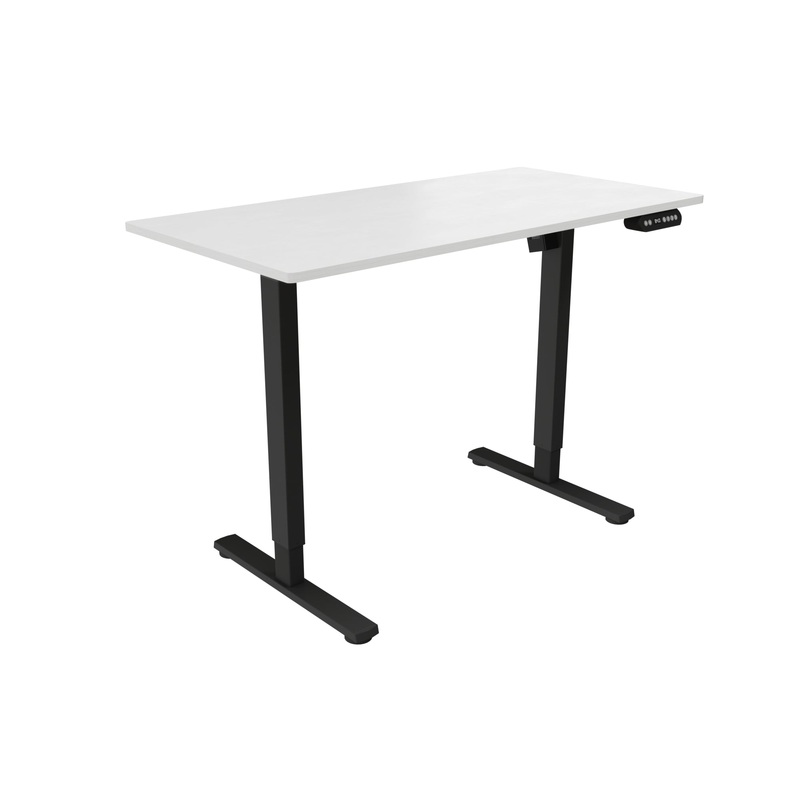 White Shark Gaming Desk Axiom-W Set of 2 pcs.(1/2 + 2/2) White-1 Motor