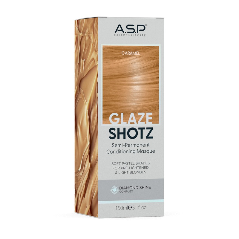 ASP Glaze Shotz CARAMEL coloring mask 150ml