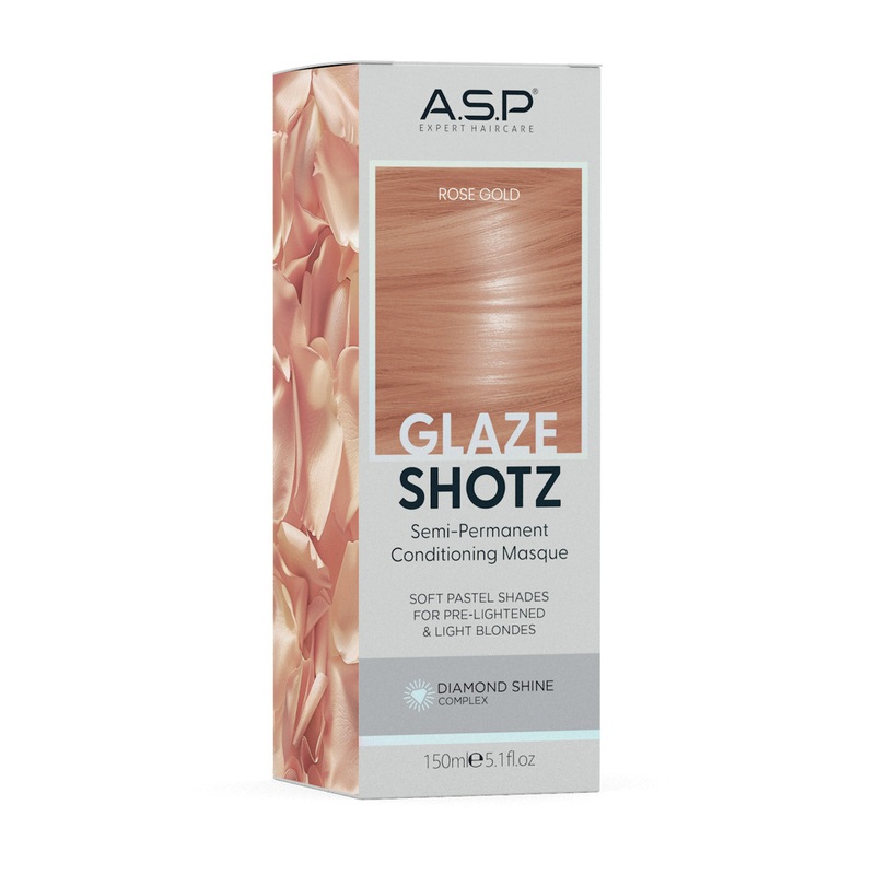 ASP Glaze Shotz ROSE GOLD coloring mask 150ml