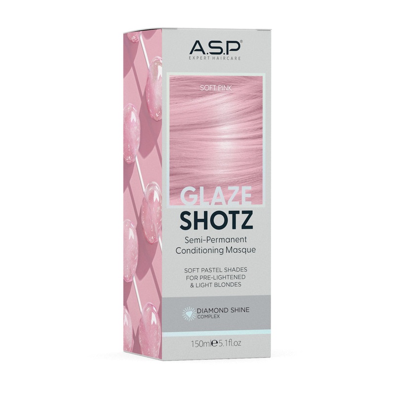 ASP Glaze Shotz SOFT PINK coloring mask 150ml