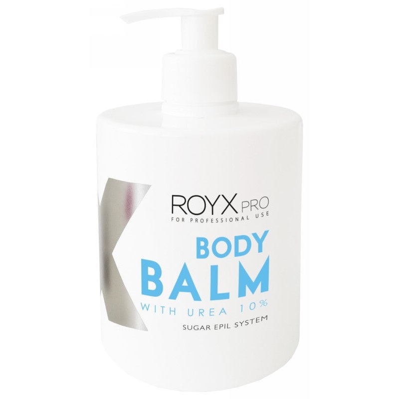 Balm for skin after depilation Royx Pro Body Balm With Urea 10% ROYX25320, with urea, 500 ml