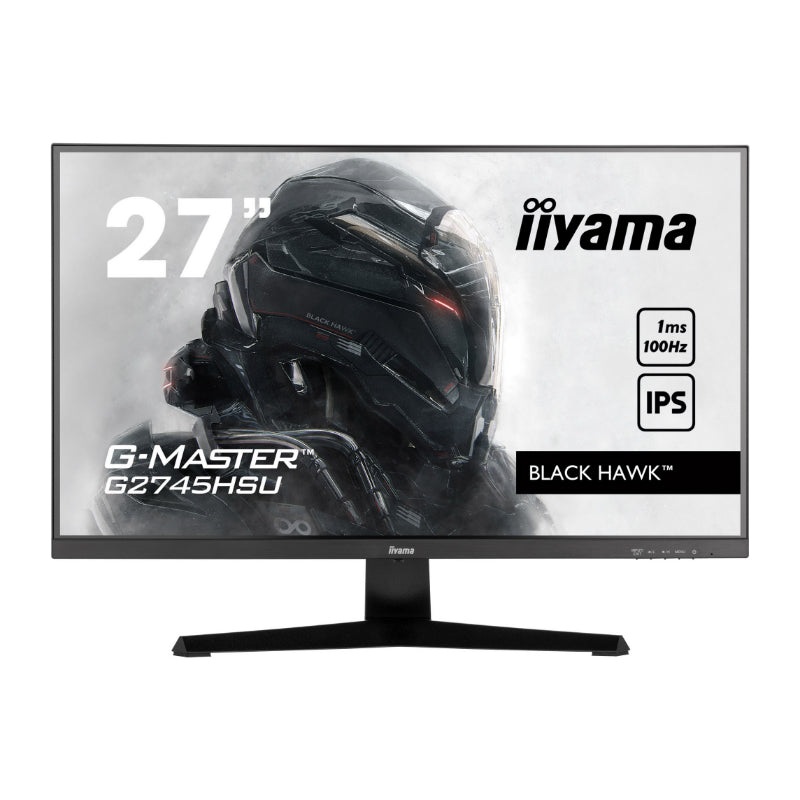 27″ ETE IPS Gaming, G-Master Black Hawk, FreeSync, 1920×1080@100Hz, 250cd/m, HDMI, DisplayPort, 1ms MPRT, Speakers, USB-HUB 2x 2.0,