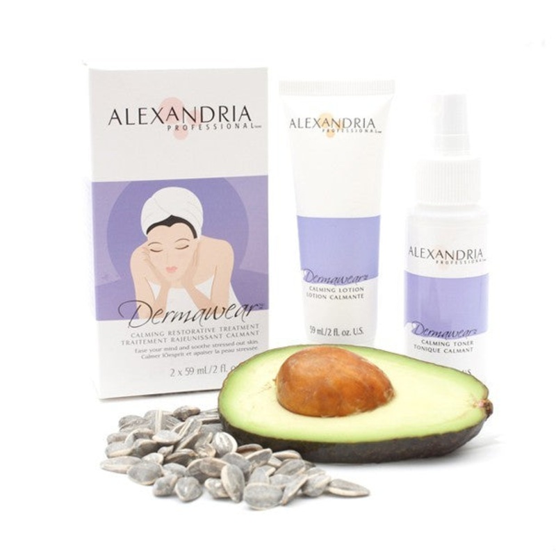 Alexandria Professional Dermawear Duo Calming Balancing, soothing duo – lotion + tonic 2×28 g