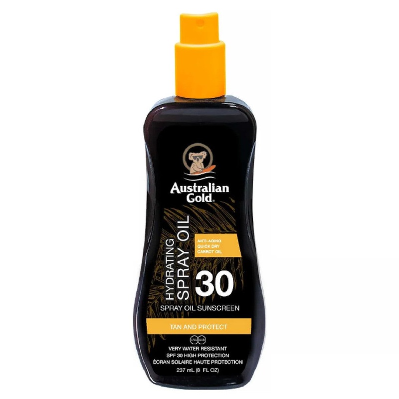 Australian Gold Hydrating Spray Oil SPF 30 with carrot oil, 237ml