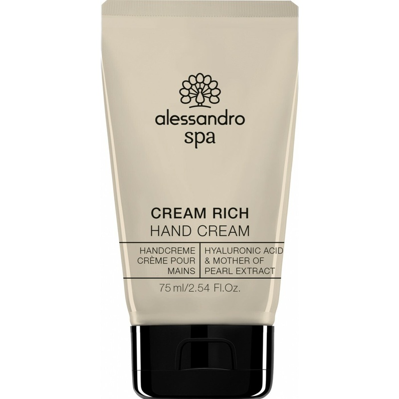 Alessandro CREAM RICH intensively moisturizing hand cream with hyaluronic acid 75ml