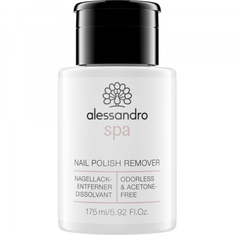 Alessandro NAIL POLISH REMOVER acetone-free nail polish remover 175ml + gift hand cream