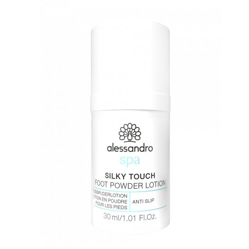 Alessandro SILKY TOUCH FOOT POWDER LOTION powder emulsion for feet 30ml