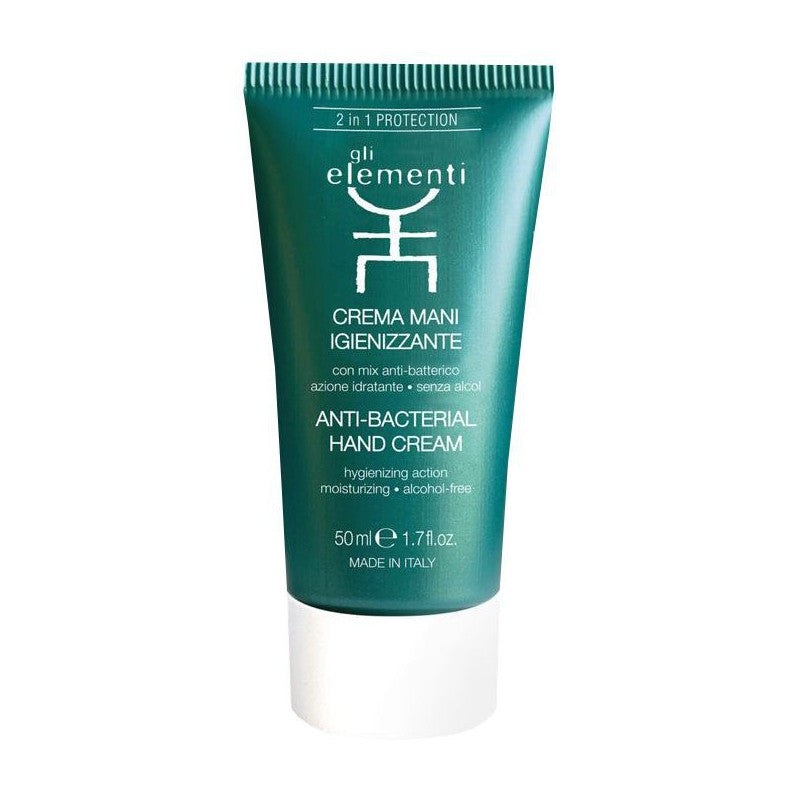 Antibacterial hand skin cream Gli Elementi Anti-bacterial Hand Cream GLI02014, 50 ml