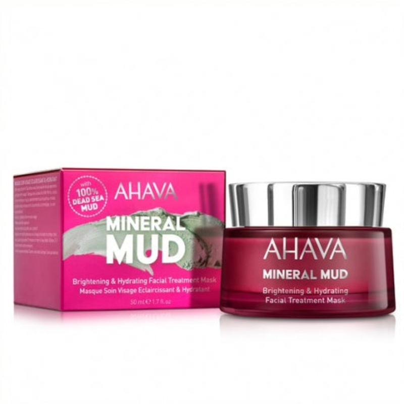 AHAVA Mineral Mud Brightening and moisturizing face mask, 50 ml