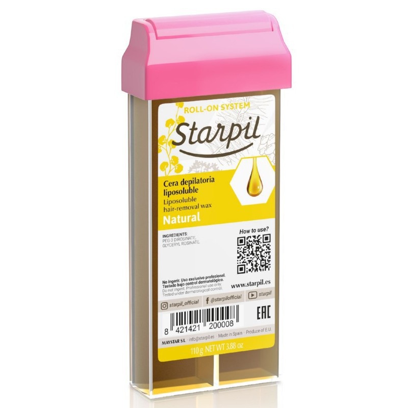 Wax in a cartridge Starpil Roll-On STR3010115002 Natural, natural, 110 g