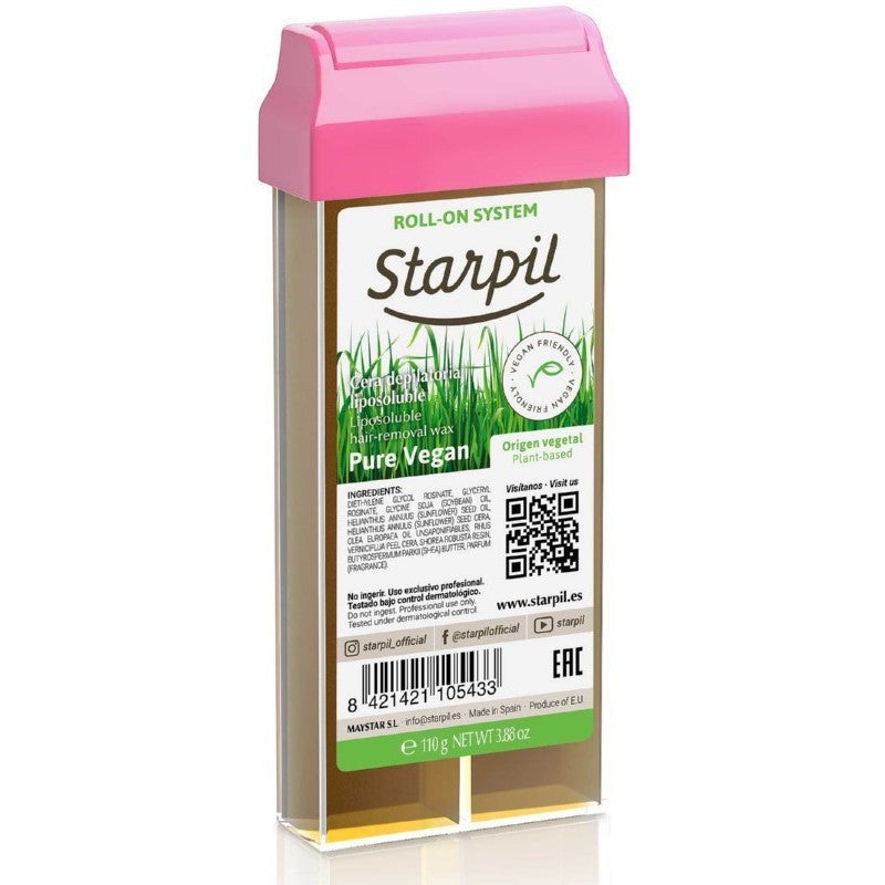 Wax in cartridge Starpil Roll-on Pure Vegan STR3010122001 vegan, 110 g