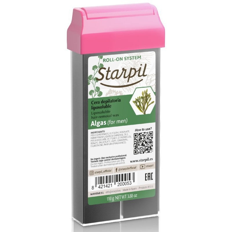 Wax in cartridge Starpil Roll-On STR3010101001 Cera Algas, seaweed, suitable for men, 110 g
