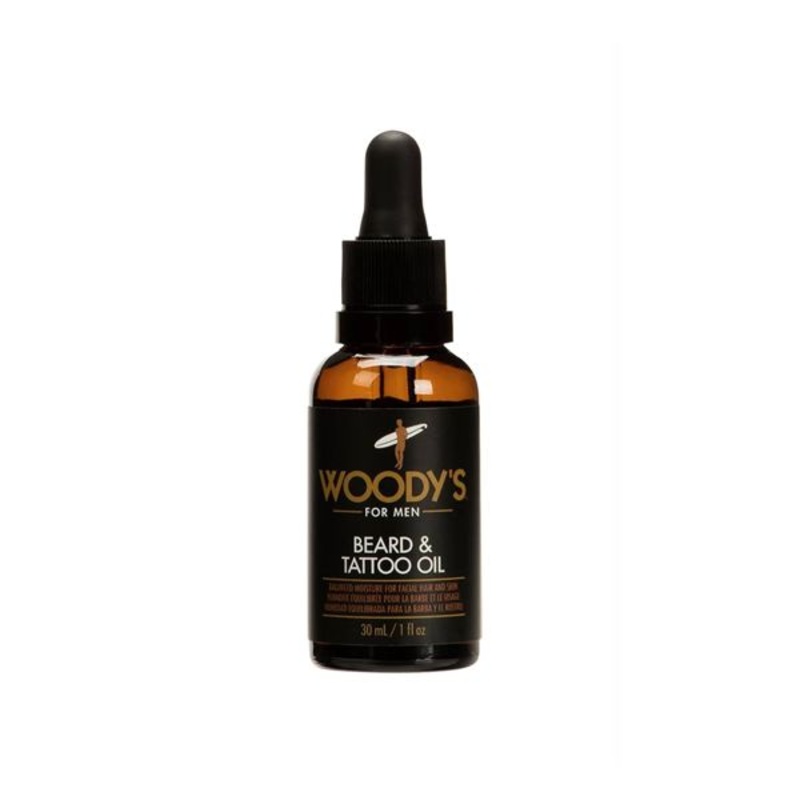 Woody’s Beard & Tattoo oil for beards and tattoos, 30 ml