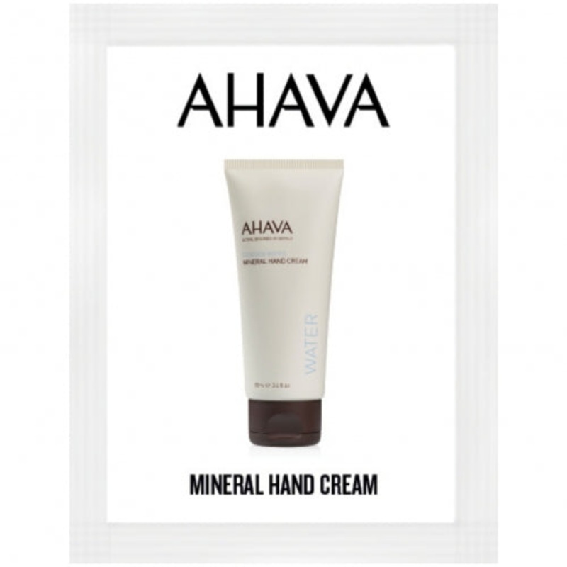 AHAVA MINERAL HAND CREAM, 4 ML