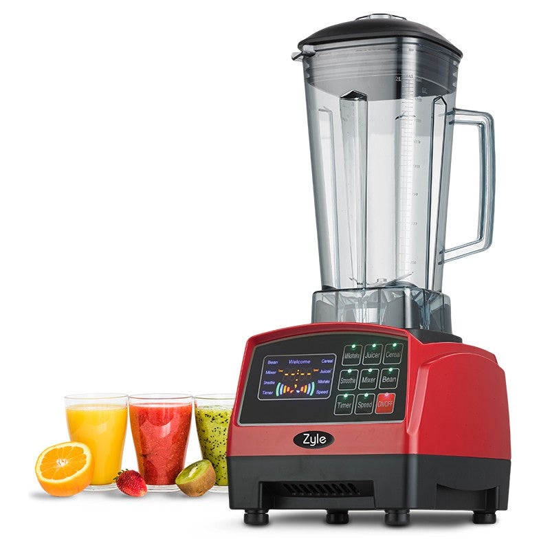 Zyle professional food chopper – shaker with Japanese steel blades ZY858BL, 2 l, 2200 W