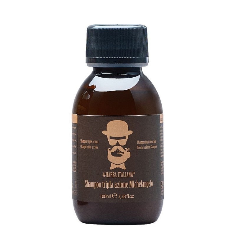 Anti-dandruff shampoo Barba Italiana Tri – Action Michelangelo 100 ml