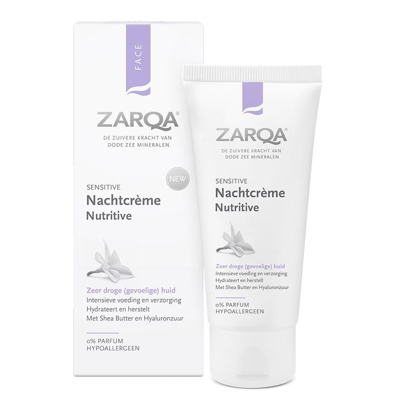 ZARQA MOISTURIZING NIGHT FACE CREAM, 50 ml + gift Previa cosmetics