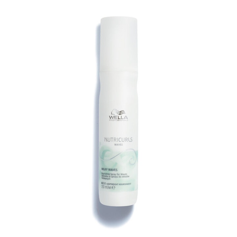Wella NUTRICURLS Milky Waves Spray nourishing spray for curly hair (leave-in), 150 ml + gift Wella product
