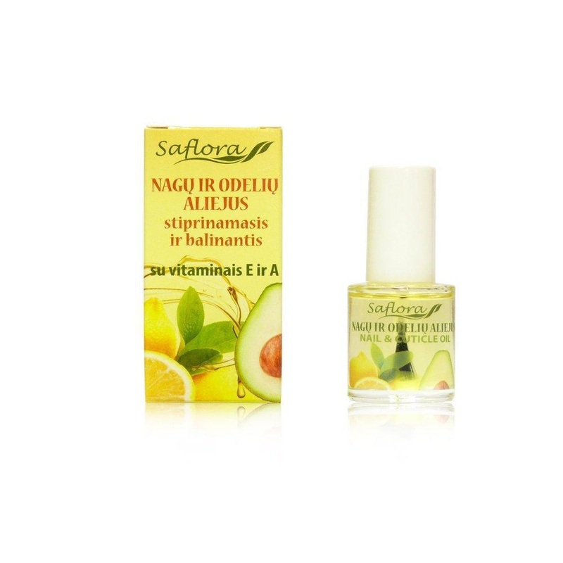 Saflora nail and cuticle oil, 10 ml